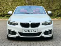 Used BMW 220 M Sport 190 HP (139 kW) 2016 White Cabriolet