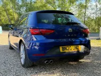 Used Seat Leon FR 150 HP (110 kW) 2020 Blue Hatchback