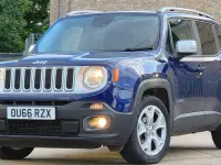 Used Jeep Renegade Limited 140 HP (102 kW) 2016 Blue SUV