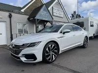 Used VW Arteon R-line 187 HP (137 kW) 2018 White Hatchback