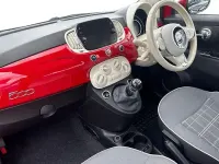 Used Fiat 500 Lounge 69 HP (50 kW) 2019 Red Hatchback