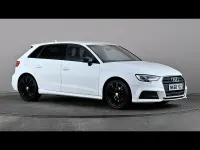 Used Audi A3 Black Edition 2018 White Sedan