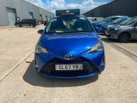 Used Toyota Yaris 2017 Blue Hatchback
