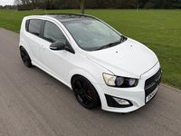 Used Chevrolet Aveo 2014 White Hatchback