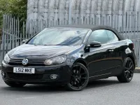 Used VW Golf Cabriolet GT 2012 Black Cabriolet