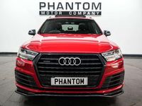 Begagnad Audi Q7 Black Edition 2018 Röd SUV