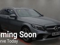 Begagnad Mercedes C220 AMG line 194 HK (142 kW) 2020 Grå Kombi