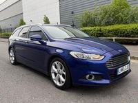 Used Ford Mondeo Zetec 2015 Blue Estate