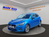 Used Mazda 2 Inclusive 2017 Blue Hatchback