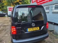 Used VW Caddy 102 HP (75 kW) 2019 Black MPV