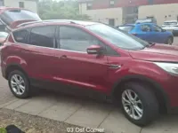 Used Ford Kuga Titanium 120 HP (88 kW) 2018 Red SUV