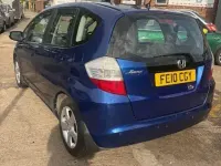 Used Honda Jazz ES 100 HP (73 kW) 2010 Blue Hatchback