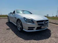 Used Mercedes SLK250 AMG 2015 Silver Cabriolet