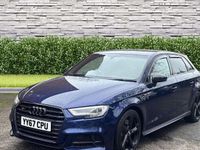 Used Audi S3 Sportback Black Edition 310 HP (228 kW) 2017 Blue Hatchback