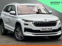 Used Skoda Kodiaq LAURIN & KLEMENT 196 HP (144 kW) 2023 Moon white metallic SUV