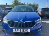 Used Skoda Fabia SE 2019 Blue Hatchback