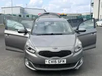 Used Kia Carens 134 HP (98 kW) 2015 Silver MPV