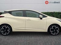 Used Nissan Micra Acenta 92 HP (67 kW) 2021 White Hatchback