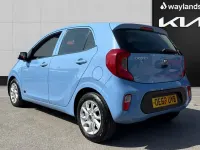 Used Kia Picanto 84 HP (61 kW) 2019 Blue Hatchback