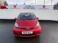 Used Toyota Aygo 68 HP (50 kW) 2012 Red Hatchback