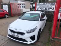 Used Kia Ceed GT-Line 138 HP (101 kW) 2019 White Hatchback