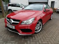 Used Mercedes E220 AMG 2013 Red Cabriolet