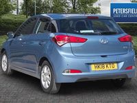 Used Hyundai i20 SE 100 HP (73 kW) 2018 Blue Hatchback