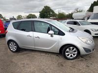 Used Vauxhall Meriva 100 HP (73 kW) 2010 Silver MPV