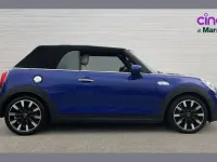 Used Mini Cooper S Cabriolet Exclusive 192 HP (141 kW) 2021 Blue Cabriolet