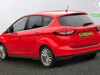 Used Ford C-MAX Titanium 101 HP (74 kW) 2019 Red MPV