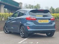 Begagnad Ford Fiesta ST-Line 100 HK (73 kW) 2023 Blå Halvkombi