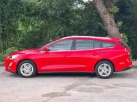 Used Ford Focus Zetec 125 HP (91 kW) 2022 Red Estate