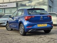 Used VW Polo Life 95 HP (69 kW) 2025 Blue Hatchback