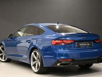 Used Audi A5 Black Edition 245 HP (180 kW) 2023 Blue Hatchback