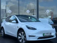 Used Tesla Model Y Long Range AWD 378 kW (514 HP) 2022 White SUV