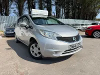 Begagnad Nissan Note Acenta 2014 Silver Halvkombi