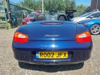 Used Porsche Boxster 220 HP (161 kW) 2002 Blue Cabriolet