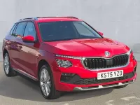 Used Skoda Kamiq SE L 150 HP (110 kW) 2026 Velvet red metallic SUV
