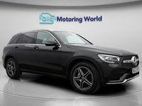 Used Mercedes GLC220 AMG line 194 HP (142 kW) 2022 Black SUV