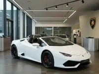 Used Lamborghini Huracán 610 HP (448 kW) 2016 White Cabriolet