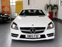 Used Mercedes SLK200 AMG 184 HP (135 kW) 2015 White Cabriolet