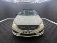 Used Mercedes A220 AMG 170 HP (125 kW) 2015 White Hatchback