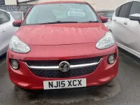 Used Vauxhall Adam Jam 2015 Red Hatchback
