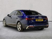 Used Audi A4 S-Line 147 HP (108 kW) 2024 Blue Sedan