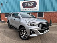 Used Toyota HiLux 150 HP (110 kW) 2019 Silver Pickup