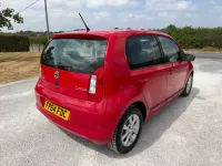 Used Skoda Citigo Elegance 75 HP (55 kW) 2014 Red Hatchback