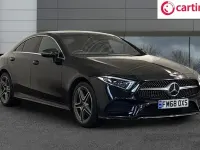 Used Mercedes CLS350 AMG line 286 HP (210 kW) 2018 Black Coupe