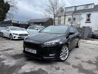 Used Ford Focus ST-Line 120 HP (88 kW) 2017 Black Hatchback