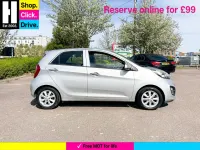 Używany Kia Picanto 84 KM (61 kW) 2012 Srebrny Hatchback