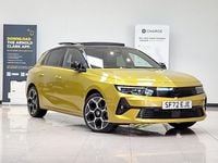 Used Vauxhall Astra Ultimate 130 HP (95 kW) 2022 Yellow Hatchback